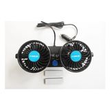 Replax 12 Volt Araç Içi Torpido Üstü Çift Fanlı Oto Vantilatör 360° Dönebilir