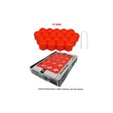 Replax Bijon Kapağı Düz 19 mm Turuncu 20 Li Set
