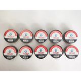 Replax Elektrik Izola Bant 10 Adet Bant Elektrikçi Bantı İzole 1 Paket izole 1 paket