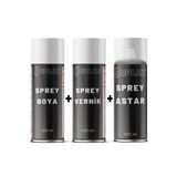 Replax Fiat Linea Bulut Beyaz Sprey Rötuş Boyası + Vernik + Astar Boya Kodu 249D Akzo Nobel