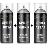 Replax Kia Cerato 6C Gümüş Gri Sprey Rötuş Boyası Astar ve Vernik