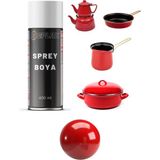 Replax Kırmızı Emaye Isıya Dayanıklı 250° Sprey Boya 400 Ml
