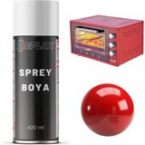 Replax Kırmızı Isıya Dayanıklı 250° Fırın Sprey Boyası 400 Ml