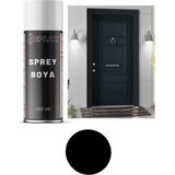 Replax Mat Siyah Çelik Kapı Sprey Boyası 400 Ml