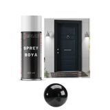 Replax Parlak Siyah Çelik Kapı Sprey Boyası 400 Ml