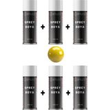 Replax Ral 1003 Sinyal Sarı Taksi Sarısı 6x400 ml Sprey Boya