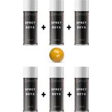 Replax Ral 1007 Koyu Nergiz Sarı 6x400 ml Sprey Boya