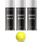 Replax Ral 1018 Çinko Açık Sarı 3x400 ml Sprey Boya