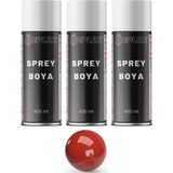 Replax Ral 3000 Ateş Kırmızı 3x400 ml Sprey Boya