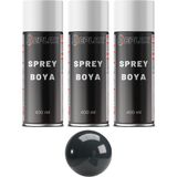 Replax Ral 7016 Mat Antrasit Gri 3x400 ml Sprey Boya