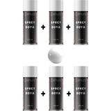 Replax Ral 9003 Parlak Beyaz 6x400 ml Sprey Boya