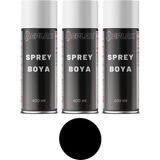 Replax Ral 9005 Mat Siyah 3x400 ml Sprey Boya