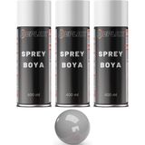 Replax Ral 9006 Metalik Gri 3x400 ml Sprey Boya