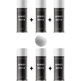 Replax Ral 9010 Mat Beyaz 6x400 ml Sprey Boya