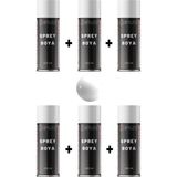 Replax Ral 9010 Parlak Beyaz 6x400 ml Sprey Boya