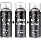 Replax Renault Symbol Buz Beyaz 369 Sprey Rötuş Boyası+Vernik+Astar