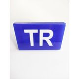 Replax Tr Mavi Pleksi Panjur Arması Vidalı - 7x4,5