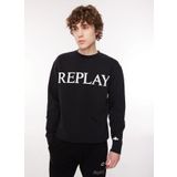 Replay Bisiklet Yaka Siyah Erkek Sweatshırt M6527 098 BLACK