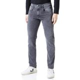 Replay Erkek Anbass geri dönüştürülmüş kot pantolon, 097 Koyu Gri, 40W / 34L