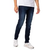 Replay Erkek kot pantolon Anbass Slim-Fit Power Stretch ile, Koyu Mavi 007-2, 30W / 30L