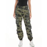 Replay Kadın kargo pantolon, yüksek bel, 010 Haki-Black, 28W DE