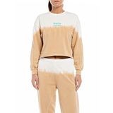 Replay Kadın Sweatshirt%100 Pamuk, 020 Çok Renkli, XS
