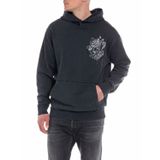 Replay Kapüşonlu erkek kapüşonlu sweatshirt, 099 Blackboard, XS