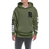 Replay Kapüşonlu erkek kapüşonlu sweatshirt, 833 haki, M