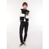 Replay M1021 098 Siyah Normal Bel Slim Tapered Denim Erkek Pantolon