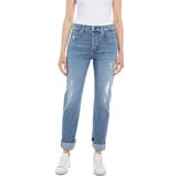 Replay Maijke Straight High Waist Jean Pantolon, 28, WB461000573425, Mavi, Kadın