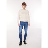 Replay Normal Bel Slim Tapered Erkek Denim Pantolon M1021 009 Medıum Mavi - Orta Mavi - 36 / 34