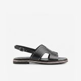 Repo Kadın Bantlı Sandalet 71243 E4 Nero