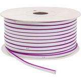 Repplam 12 V Neon Şerit LED Mor Işık Silikonlu Su Geçirmez 12 Volt Neon LED Işık - 3 m