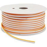 Repplam 12V Neon Şerit LED Amber Silikonlu Su Geçirmez 12 Volt Neon LED Işık - 5 m