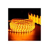 repplam 3 Metre Hortum Led Amber Fiş Dahil Yüksek Işık Tak Çalıştır Şerit Led Işık Esnek Silikonlu