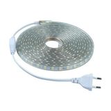 Repplam Hortum LED Yeşil Işık Metrede 120 Ledli Yüksek Işık 220 Volt Fişli Tak Çalıştır Şerit LED Işık - 25 m