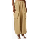 Represent Initial Cargo Sweatpants, Pamuklu Fleece ve Çok Cepli Lüks Rahatlık - Açık Kahverengi