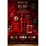Repute Ruby For Her 3'Lü Kadın Parfüm Seti – Eau De Parfum 100 Ml + Deodorant 150 Ml + Roll-On 50 Ml