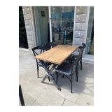 Resa mobilya design Cafe Masa Sandalye Takımı Mutfak Masa Sandalye Takımı 120x70 mdf Masa 4 Thonet Sandalye