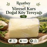 Reşatbey Kars Yöresel Doğal Köy Tereyağı 1 kg – Geleneksel Lezzet