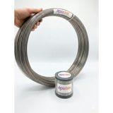 RESCAL 1300 Derece Seramik Fırın Rezistans Teli - 3.5 mm - Aperam Resistohm Y - 1 Metre - Gri