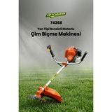 Reschmann R-74368 Profesyonel Yan Tipi Benzinli Ot ve Çalı Tırpanı (2.2 Hp)