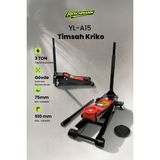 Reschmann R-YL-A15 Profesyonel Timsah Kriko (3 Ton - Alçak Profil)