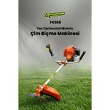 RESCHMANN RES-74368 Profesyonel Yan Tipi Benzinli Ot ve Çalı Tırpanı (2.2 HP)