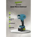 RESCHMANN RES-BX1003 Profesyonel Kömürsüz Şarjlı Hava Üfleme Makinesi (21V / 3Ah)
