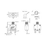 Resetli Termik Sigorta 9 Amper 125/250v Ac 32v Dc Ic-271s Mr-1