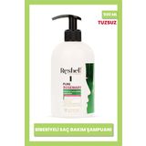 Reshell Dökülme Karşıtı ve Hızlı Uzamaya Yardımcı Biotin Keratin ve Kolajen Özlü 500 ml Biberiye Şampuanı