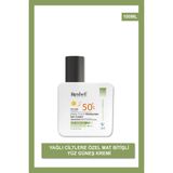 Reshell Yağlı Ciltlere Özel Mat Bitişli Yüz Güneş Kremi Spf 50