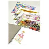 Resim Defteri 15 Yaprak 25X35 Cm 10 Adet Spiralli Orta Boy Resim Defteri Karton Kapak 110 Gr Öğrenci Okul