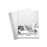 Resim Kağıdı 25x35 100 Lü 100 gr 1 Paket 25*35 Resim Kartonu